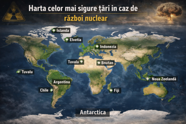 Cele mai sigure țări în cazul unui război nuclear: Analiză detaliată a opțiunilor de supraviețuire