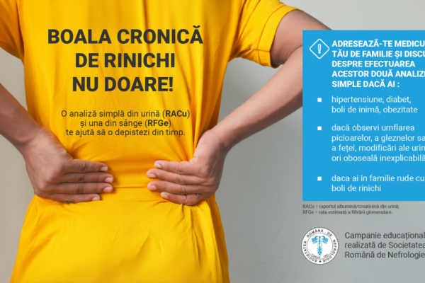 Boala cronică de rinichi: un inamic tăcut care afectează milioane de români