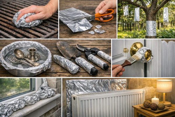 Folia de aluminiu: 7 utilizări ingenioase care îți transformă viața în casă și grădină